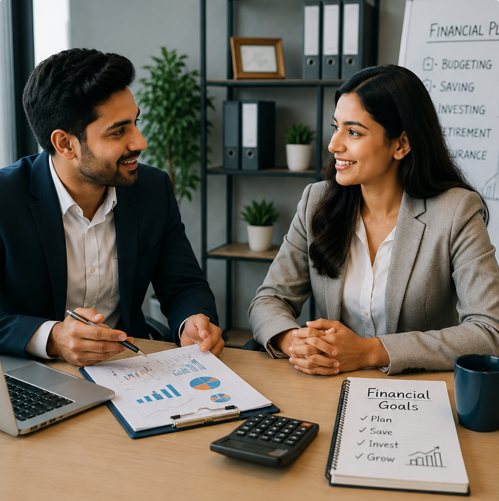 Financial planning discussion
